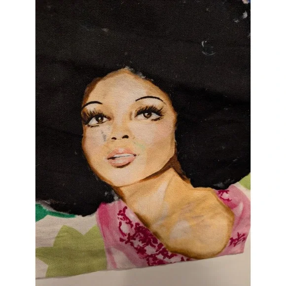 Ashley Longshore‎ Limited Edition Tote Bag Diana Ross Barbra Streisand NEW RARE - Picture 4 of 10